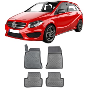 Set covorase MERCEDES B-CLASS W246, din 10.2011 - 12.2018, covorase tavita, caroserie VAN, compatibile cu autoturismul MERCEDES B-CLASS W246, ARISTAR - Img 2