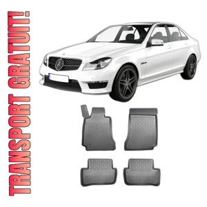 Set covorase MERCEDES C-CLASS W204, din 04.2007 - 02.2014, covorase tavita, caroserie SEDAN, compatibile cu autoturismul MERCEDES C-CLASS W204, ARISTAR