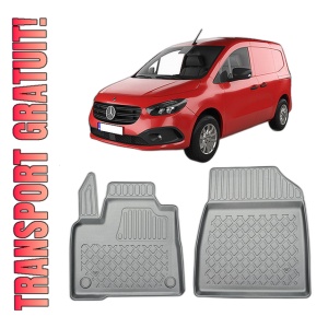 Set covorase MERCEDES CITAN W420 FURGON, din 10.2021 - Prezent, covorase tavita, caroserie VAN ampatament L1 si L2, compatibile cu autoturismul MERCEDES CITAN W420 FURGON, ARISTAR