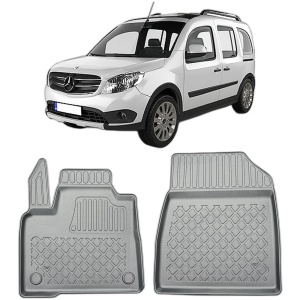 Set covorase MERCEDES CITAN W420 TOURER, din 10.2021 - Prezent, covorase tavita, caroserie VAN ampatament L1 si L2, compatibile cu autoturismul MERCEDES CITAN W420 TOURER, ARISTAR - Img 2
