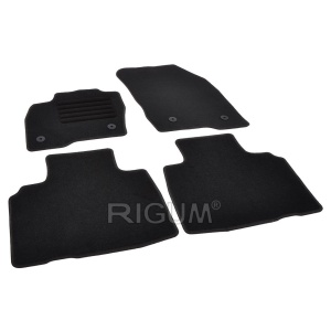 Set covorase mocheta Ford Edge 2, 2016-prezent, din mocheta, compatibile cu autoturismul Ford Edge 2 - Img 4