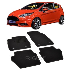 Set covorase mocheta Ford Fiesta 6 inainte de facelift, 2008-2011, din mocheta, compatibile cu autoturismul Ford Fiesta 6 inainte de facelift - Img 2