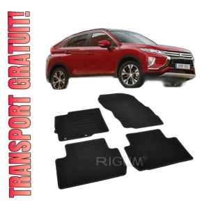 Set covorase mocheta Mitsubishi Eclipse Cross, 2018-prezent, din mocheta, compatibile cu autoturismul Mitsubishi Eclipse Cross