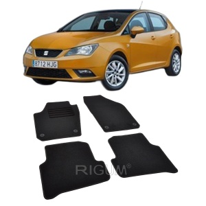 Set covorase mocheta Seat Ibiza 4 (6J-6P) 2008-2017, din mocheta, compatibile cu autoturismul Seat Ibiza 4 (6J-6P) - Img 2