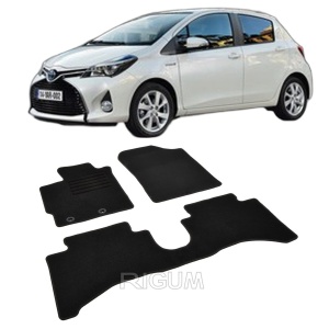 Set covorase mocheta Toyota Yaris 3 Hybrid 2011-2020, din mocheta, compatibile cu autoturismul Toyota Yaris 3 Hybrid - Img 2