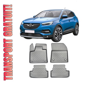 Set covorase OPEL GrandLAND X PHEV, din 11.2019 - Prezent, covorase tavita, caroserie SUV fara siSTEM FOCAL HI-FI, compatibile cu autoturismul OPEL GRANDLAND X PHEV, ARISTAR
