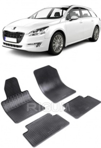 Set covorase Peugeot 508 I Combi 01.2011 - 09.2018 si 4 stickere rotunde Peugeot accesorii pentru autoturismul tau - masina v4515
