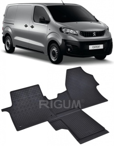Set covorase Peugeot Expert III Van 01.2016 - prezent si 4 stickere rotunde Peugeot accesorii pentru autoturismul tau - masina v4503