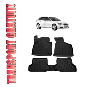 Set covorase presuri AUDI A3 8P din 2003-2012, auto, din cauciuc thermoplastic - Img 8