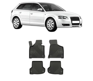 Set covorase presuri AUDI A3 Sportback (8PA) din 2004-2013, auto, din cauciuc thermoplastic, AUDI - Img 2