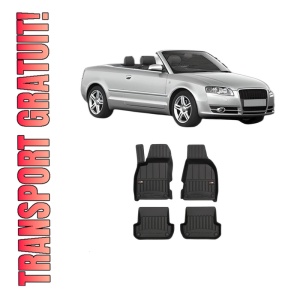 Set covorase presuri AUDI A4 B6 Convertible (8H7) din 2002-2005, auto, din cauciuc thermoplastic, AUDI