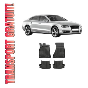 Set covorase presuri AUDI A5 Sportback (8TA) din 2009-2017, auto, din cauciuc thermoplastic, AUDI