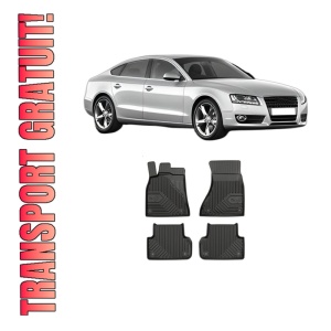 Set covorase presuri AUDI A5 Sportback (8TA) din 2009-2017, auto, din cauciuc thermoplastic, AUDI