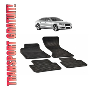 Set covorase presuri AUDI A5 Sportback din 2009-2016, auto, din cauciuc thermoplastic - Img 8