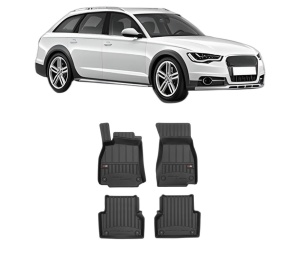 Set covorase presuri AUDI A6 Allroad C7 (4GH, 4GJ) din 2012-2018, auto, din cauciuc thermoplastic, AUDI - Img 2