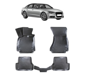 Set covorase presuri AUDI A6 C7 4G din 2015-2018, auto, din cauciuc thermoplastic - Img 2