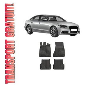 Set covorase presuri AUDI A6 C7 (4G2, 4GC) din 2010-2018, auto, din cauciuc thermoplastic, AUDI