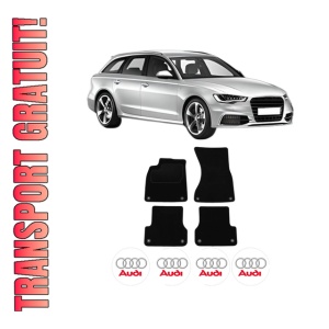 Set Covorase Presuri AUDI A6 C7 Avant (4G5, 4GD) din 2011-2018, Auto, Material Textil Mocheta, AUDI