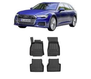 Set covorase presuri AUDI A6 C8 Avant (4A5) din 2018-2021, auto, din cauciuc thermoplastic, AUDI - Img 2