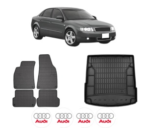 Set Covorase Presuri Auto Si Tavita Portbagaj AUDI A4 B6 (8E2) din 2000-2004 AUDI - Img 2