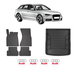 Set Covorase Presuri Auto Si Tavita Portbagaj AUDI A6 C7 Avant (4G5, 4GD) din 2011-2018 AUDI - Img 2