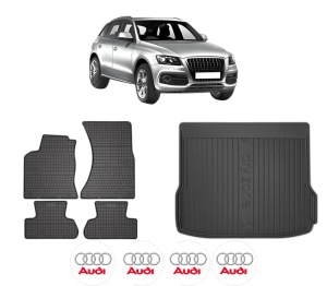 Set Covorase Presuri Auto Si Tavita Portbagaj AUDI Q5 (8RB) din 2008-2017 AUDI - Img 2