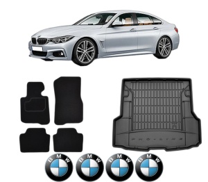 Set Covorase Presuri Auto Si Tavita Portbagaj BMW Seria 4 Gran Coupe (F36) din 2014-2021 BMW - Img 2