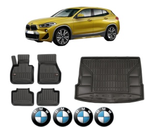Set Covorase Presuri Auto Si Tavita Portbagaj BMW Seria X2 (F39) din 2017-2023 BMW - Img 2