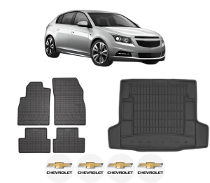 Set Covorase Presuri Auto Si Tavita Portbagaj CHEVROLET CRUZE Hatchback (J305) din 2011-2015 CHEVROLET - Img 2