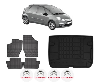 Set Covorase Presuri Auto Si Tavita Portbagaj CITROEN C4 PICASSO I MPV (UD_) din 2006-2013 CITROEN - Img 2