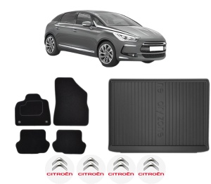 Set Covorase Presuri Auto Si Tavita Portbagaj CITROEN DS5 din 2011-2015 CITROEN - Img 2