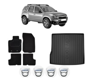 Set Covorase Presuri Auto Si Tavita Portbagaj DACIA DUSTER (HS_) din 2010-2018 DACIA - Img 2