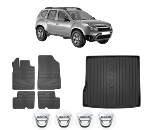 Set Covorase Presuri Auto Si Tavita Portbagaj DACIA DUSTER (HS_) din 2010-2018 DACIA - Img 2