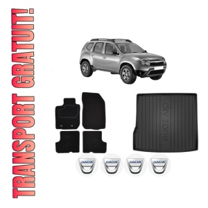 Set Covorase Presuri Auto Si Tavita Portbagaj DACIA DUSTER (HS_) din 2010-2018 DACIA