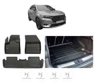 Set Covorase Presuri Auto Si Tavita Portbagaj DS DS 7 Crossback (J4_, JR_, JC_) din 2017-2022 DS - Img 2