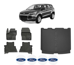 Set Covorase Presuri Auto Si Tavita Portbagaj FORD KUGA II VAN din 2014-2019 FORD - Img 2