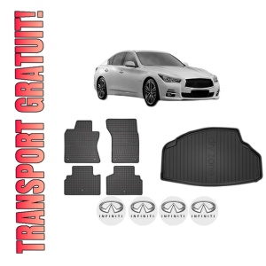 Set Covorase Presuri Auto Si Tavita Portbagaj INFINITI Q50 din 2013-2015 INFINITI