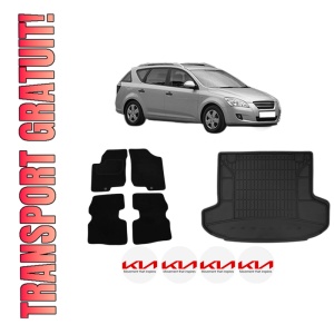 Set Covorase Presuri Auto Si Tavita Portbagaj KIA CEE'D SW (ED) din 2007-2012 KIA