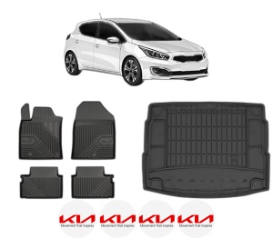 Set Covorase Presuri Auto Si Tavita Portbagaj KIA CEED (CD) din 2018-2024 KIA - Img 2