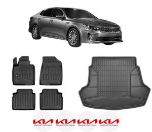 Set Covorase Presuri Auto Si Tavita Portbagaj KIA OPTIMA (JF) din 2015-2019 KIA - Img 2