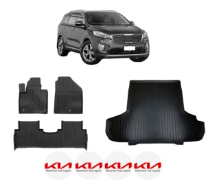 Set Covorase Presuri Auto Si Tavita Portbagaj KIA SORENTO III (UM) din 2015-2020 KIA - Img 2