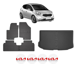 Set Covorase Presuri Auto Si Tavita Portbagaj KIA VENGA Hatchback Van (YN) din 2015 KIA - Img 2