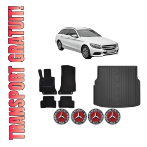 Set Covorase Presuri Auto Si Tavita Portbagaj MERCEDES-BENZ C-CLASS T-Model (S205) din 2014-2021 MERCEDES-BENZ