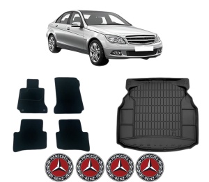Set Covorase Presuri Auto Si Tavita Portbagaj MERCEDES-BENZ C-CLASS (W204) din 2007-2014 MERCEDES-BENZ - Img 2