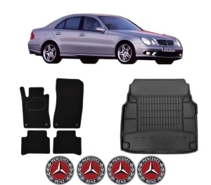 Set Covorase Presuri Auto Si Tavita Portbagaj MERCEDES-BENZ E-CLASS (W211) din 2002-2008 MERCEDES-BENZ - Img 2