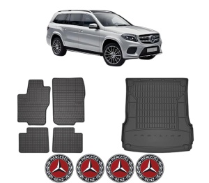 Set Covorase Presuri Auto Si Tavita Portbagaj MERCEDES-BENZ GLS (X166) din 2015-2019 MERCEDES-BENZ - Img 2