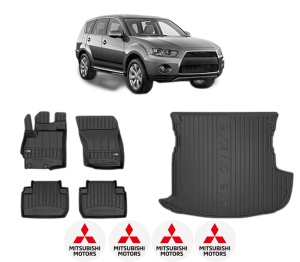 Set Covorase Presuri Auto Si Tavita Portbagaj MITSUBISHI OUTLANDER III (GG_W, GF_W, ZJ, ZL, ZK) din 2012-2022 MITSUBISHI - Img 2