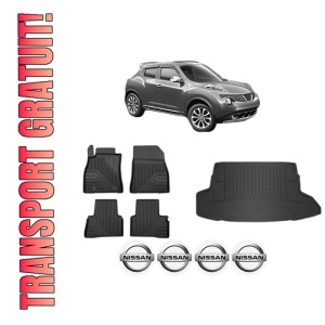 Set Covorase Presuri Auto Si Tavita Portbagaj NISSAN JUKE (F15) din 2010-2019 NISSAN