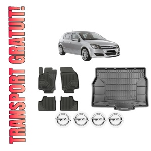 Set Covorase Presuri Auto Si Tavita Portbagaj OPEL ASTRA H (A04) din 2004-2014 OPEL