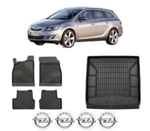 Set Covorase Presuri Auto Si Tavita Portbagaj OPEL ASTRA J Sports Tourer (P10) din 2010-2015 OPEL - Img 2